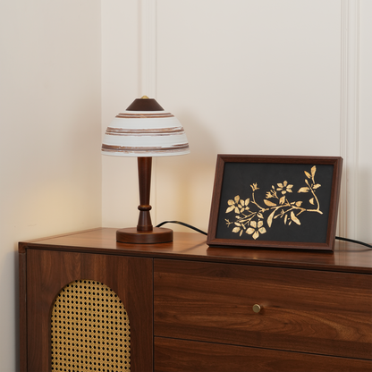 WarmBeam – LED Desk Lamp with Walnut Accent