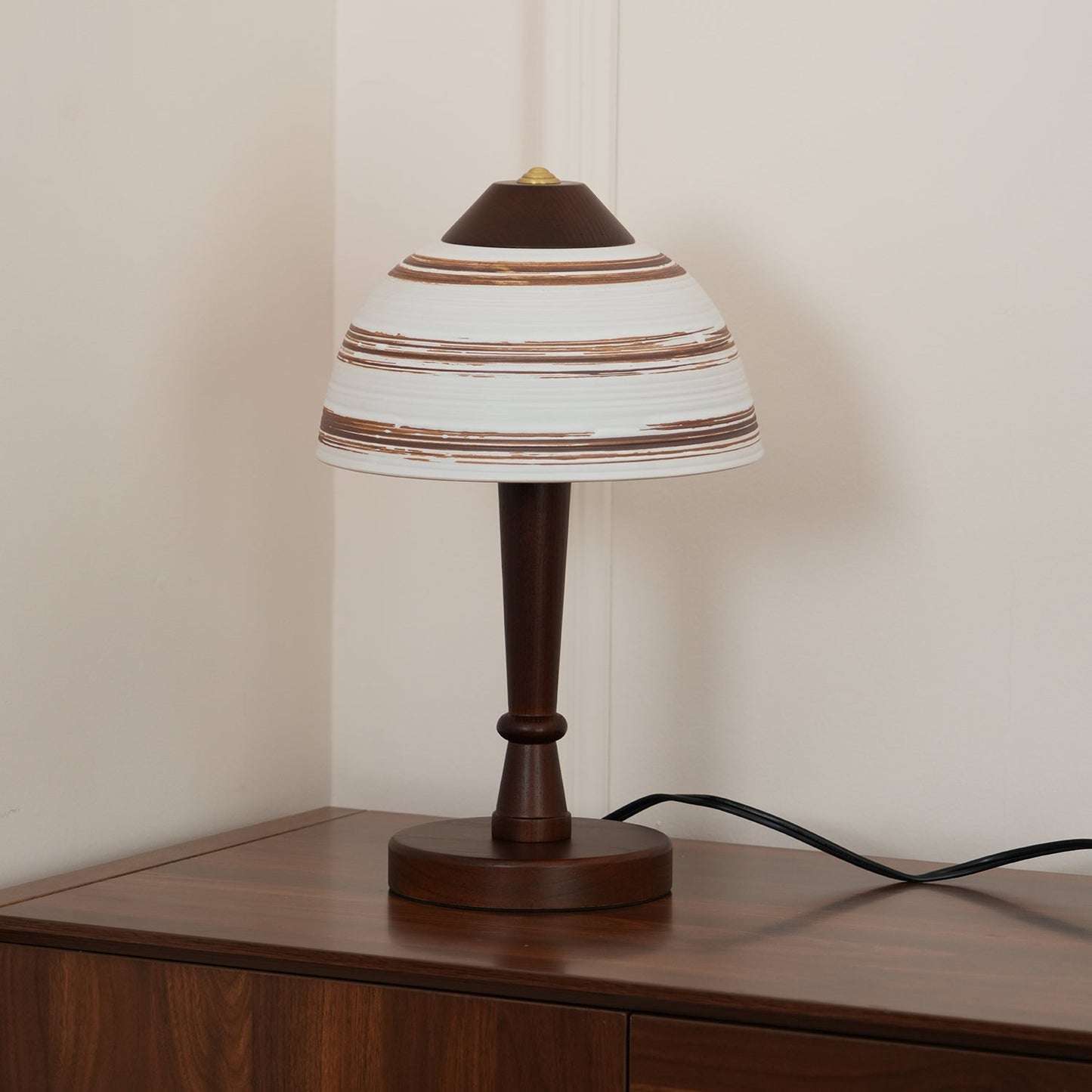 WarmBeam – LED Desk Lamp with Walnut Accent