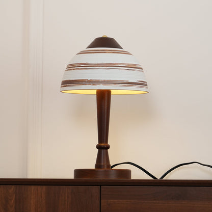 WarmBeam – LED Desk Lamp with Walnut Accent