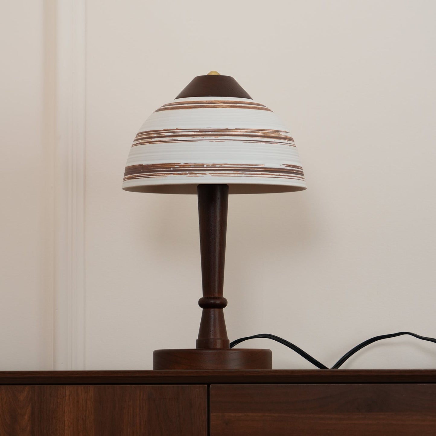 WarmBeam – LED Desk Lamp with Walnut Accent