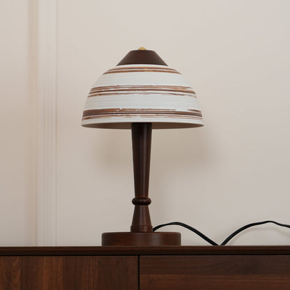 WarmBeam – LED Desk Lamp with Walnut Accent