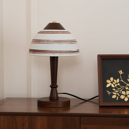 WarmBeam – LED Desk Lamp with Walnut Accent