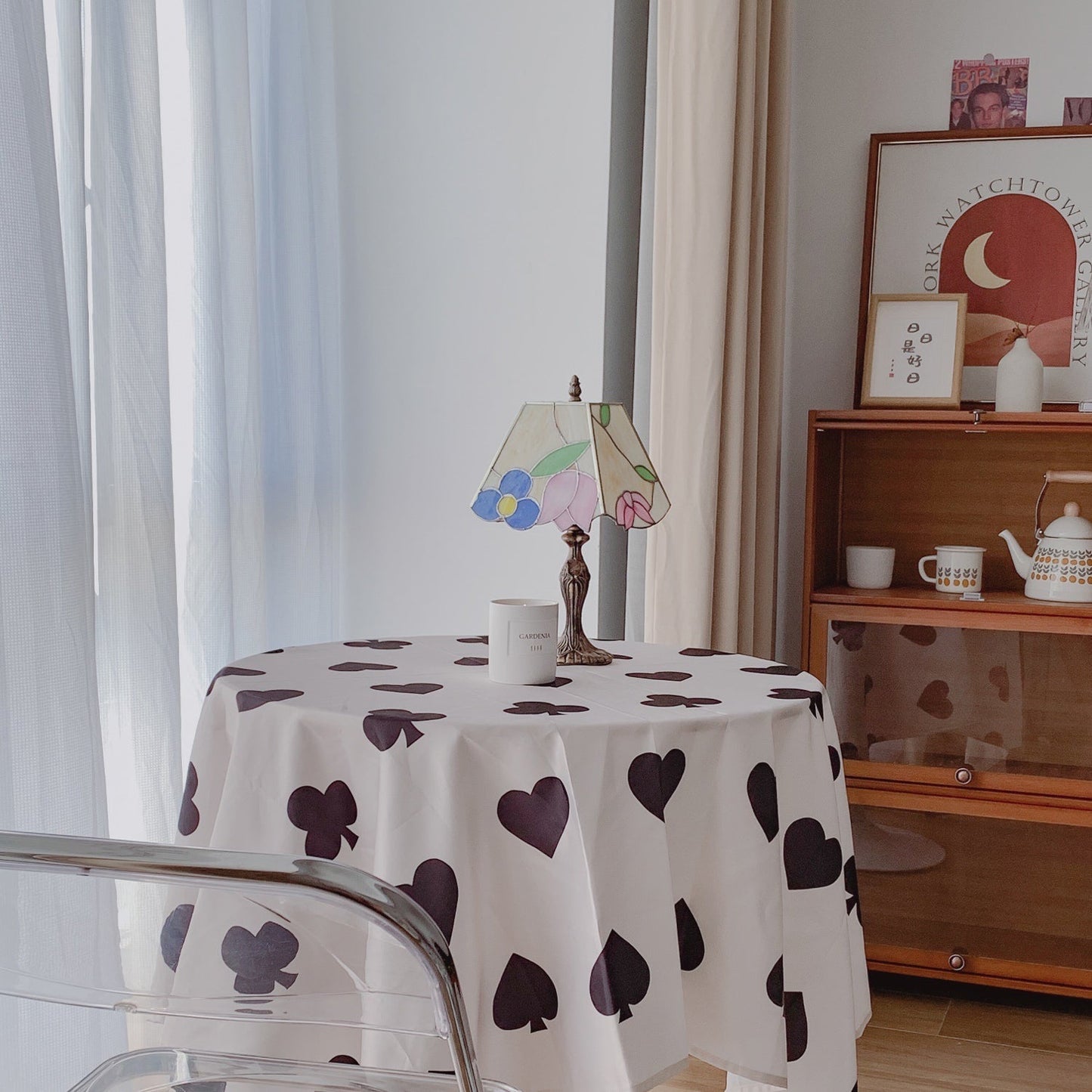 GlassCraft – Vintage Tiffany-Style Table Lamp