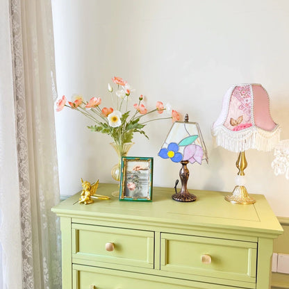 GlassCraft – Vintage Tiffany-Style Table Lamp