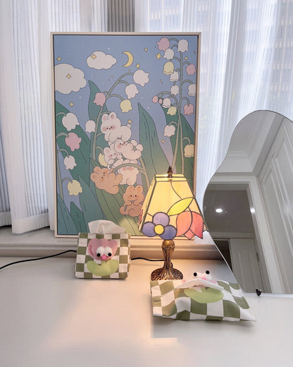 GlassCraft – Vintage Tiffany-Style Table Lamp