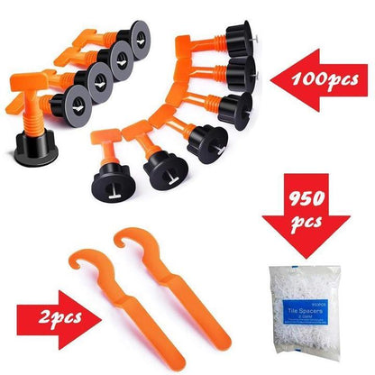 TileMaster Pro | Efficient Durable Tile Leveling System with Spacers and Clips 1