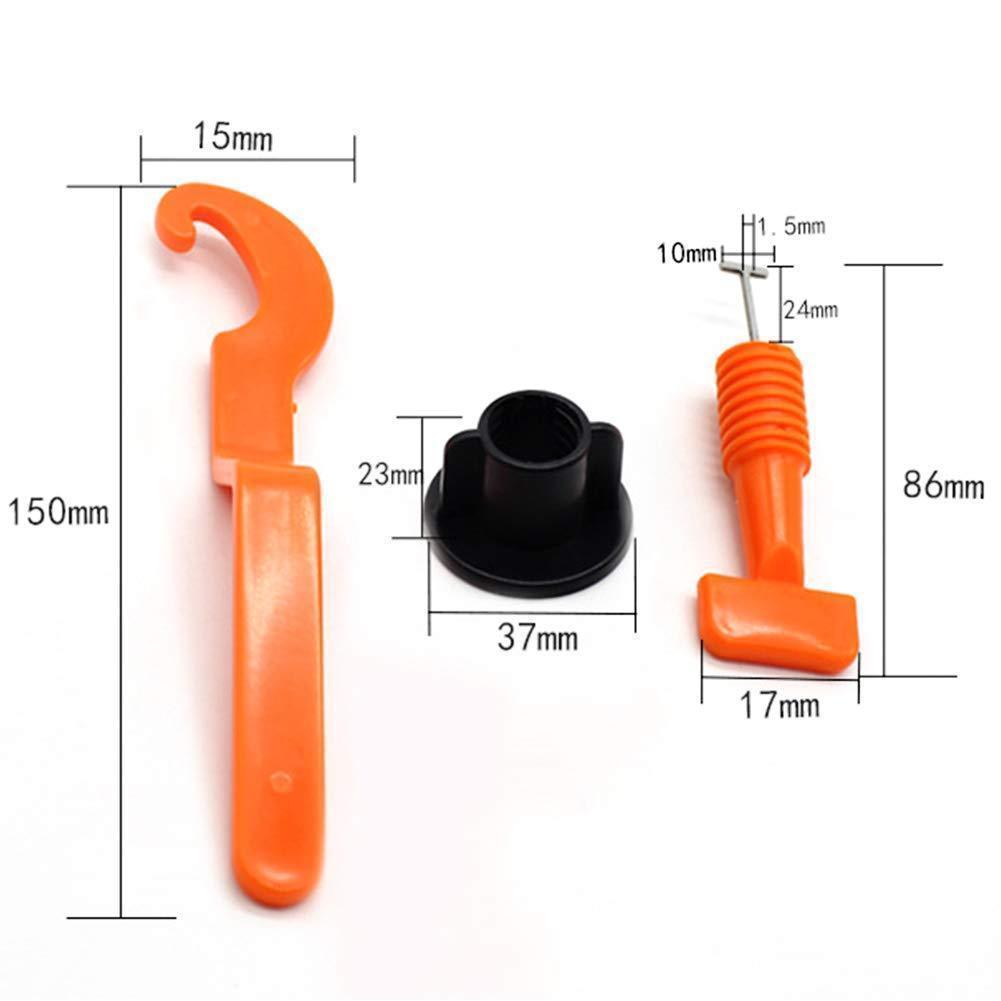 TileMaster Pro | Efficient Durable Tile Leveling System with Spacers and Clips 8