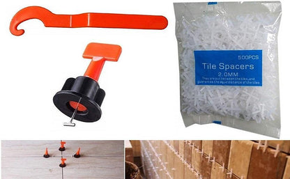 TileMaster Pro | Efficient Durable Tile Leveling System with Spacers and Clips 9