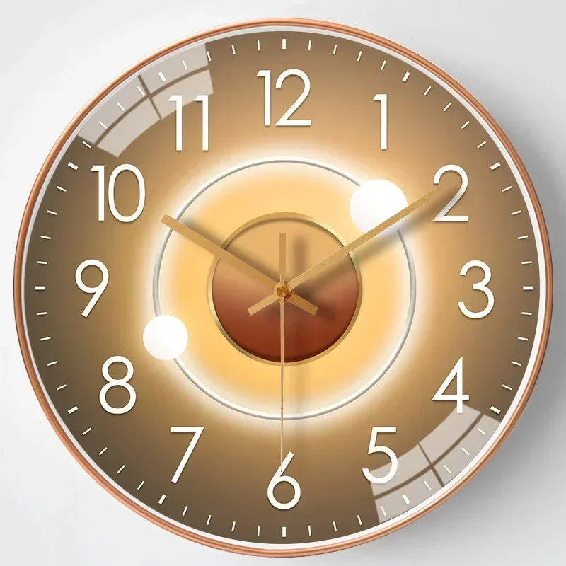 TimelessClock | Elegant Silent Digital Wall Clock for Home Décor 0