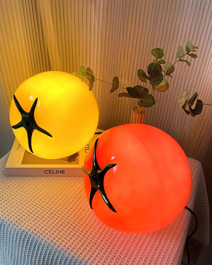 TomatoRadiance - Lampe de Table Moderne