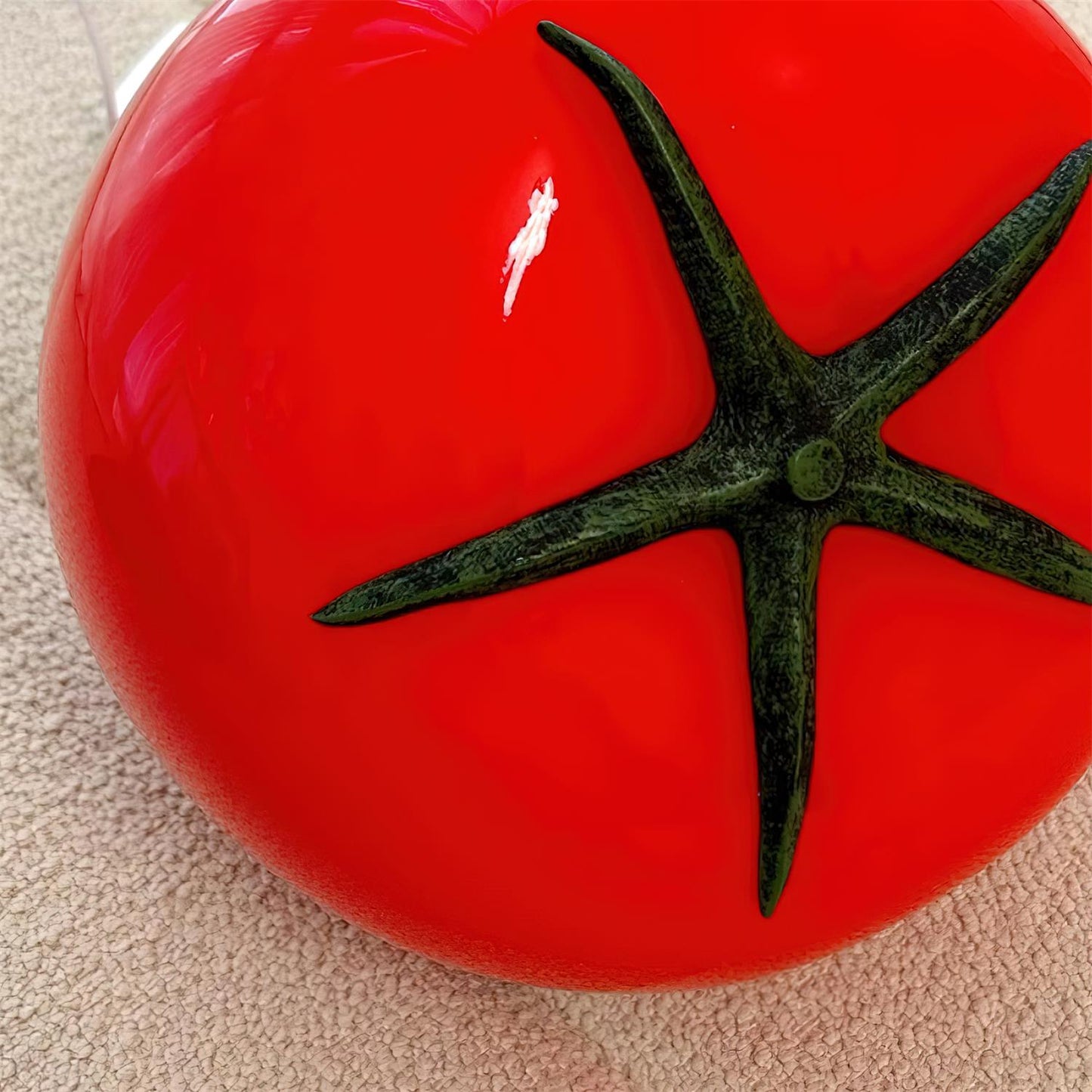 TomatoRadiance - Lampe de Table Moderne