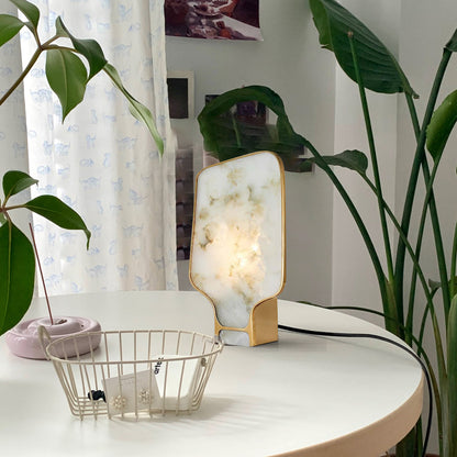 LumenAndreaGlow - Lampe Alabastre Intemporelle