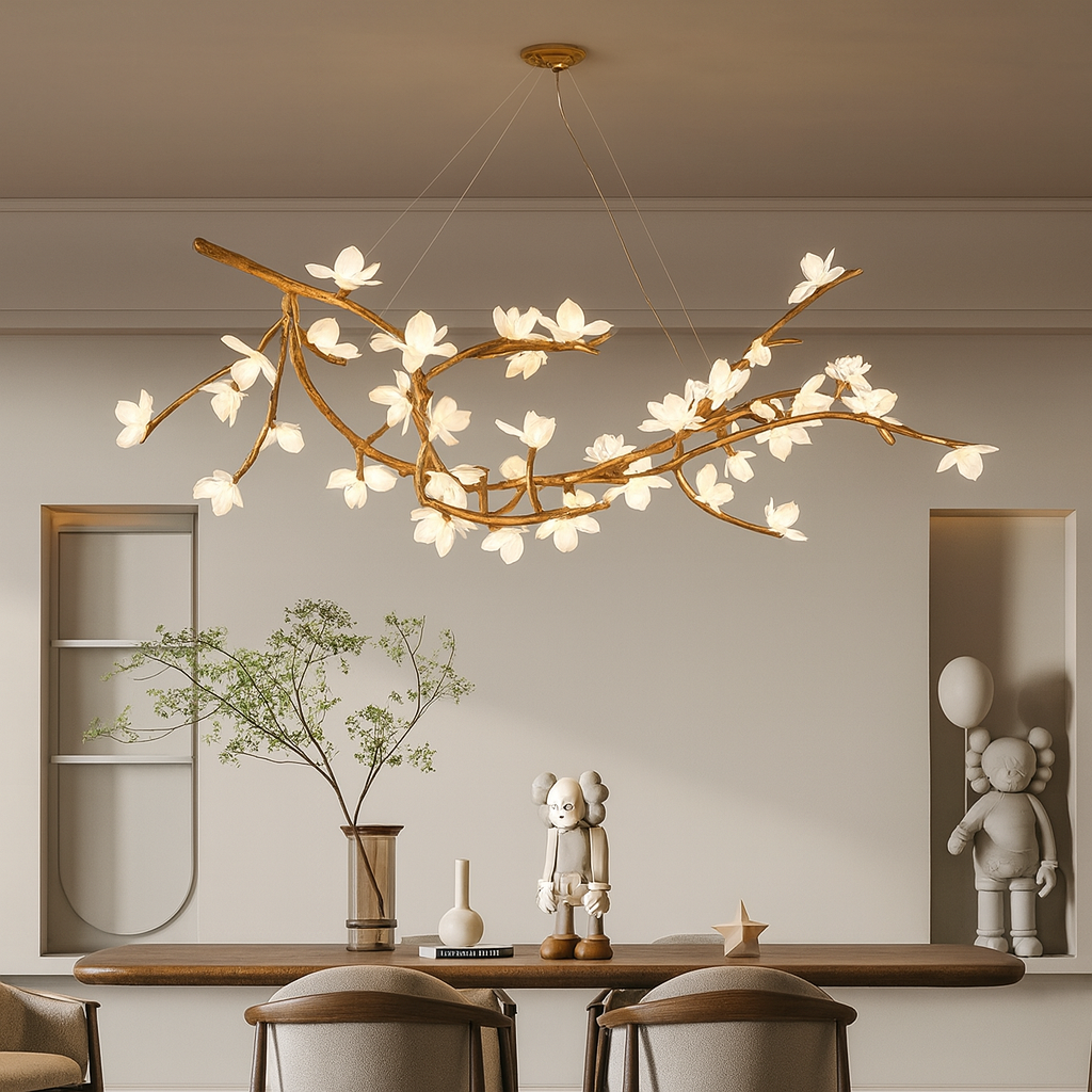 Tree branch chandelier 1