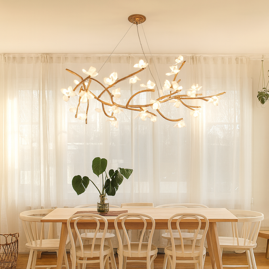 Tree branch chandelier 3