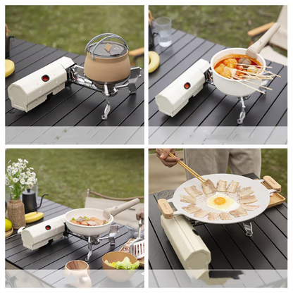 TrekFlame | Ultra-Lightweight Portable Camping Gas Stove for Outdoor Cooking 6