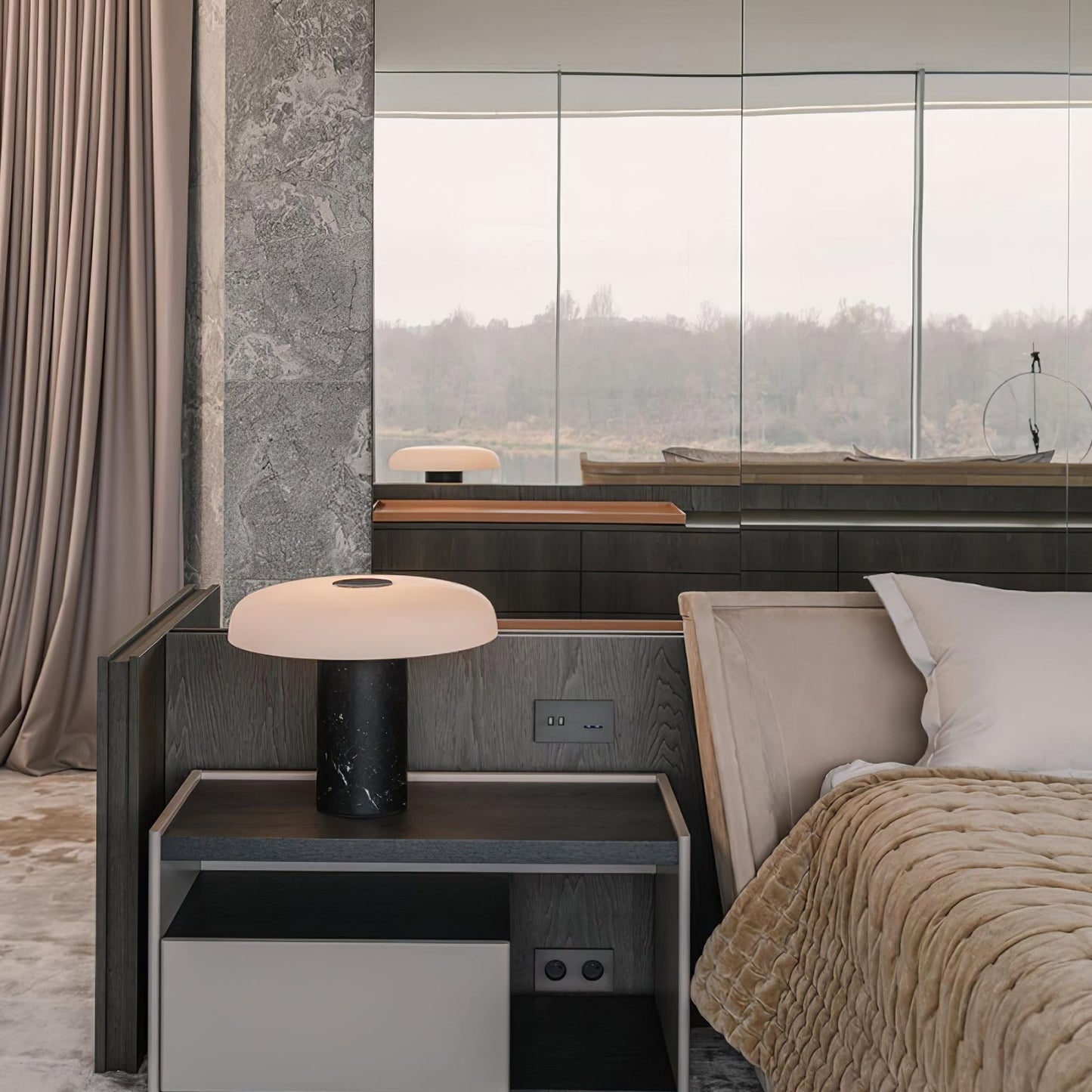 VibrantGleam - Lámpara de Escritorio Estilosa