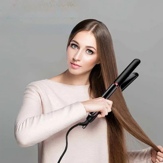 CurlMaster 2-in-1 - Ionic Hair Straightener & Curler