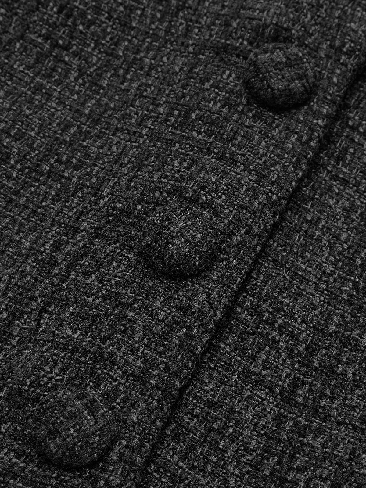 Tweed Fitted Lapel Blazer 2