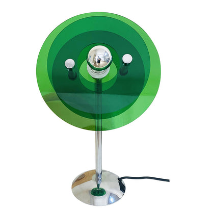 ReflectaLume – Stylish Geometric Table Lamp