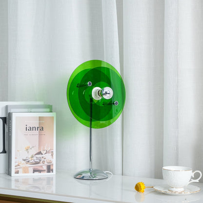 ReflectaLume – Stylish Geometric Table Lamp