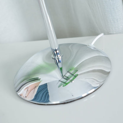 ReflectaLume – Stylish Geometric Table Lamp