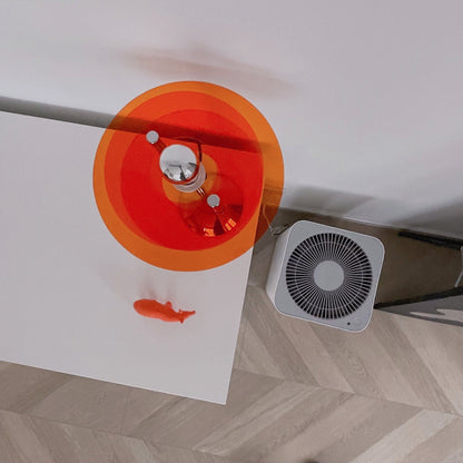 ReflectaLume – Stylish Geometric Table Lamp