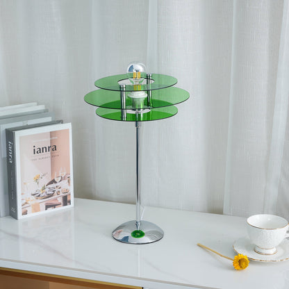 ReflectaLume – Stylish Geometric Table Lamp