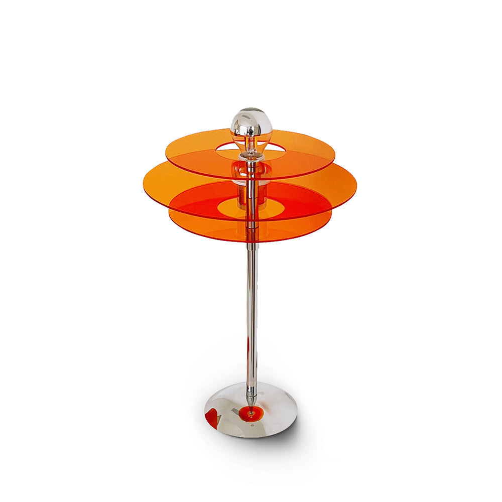 ReflectaLume – Stylish Geometric Table Lamp