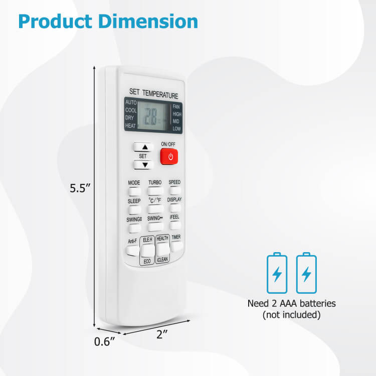 Universal AC Remote Control 5