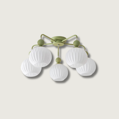 LuxeAura - Loftlampe med Renee-inspireret design og varmt lys