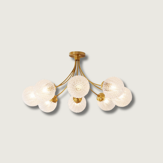 RetroGlow - Loftlampe med vintage glasstil og varm atmosfære