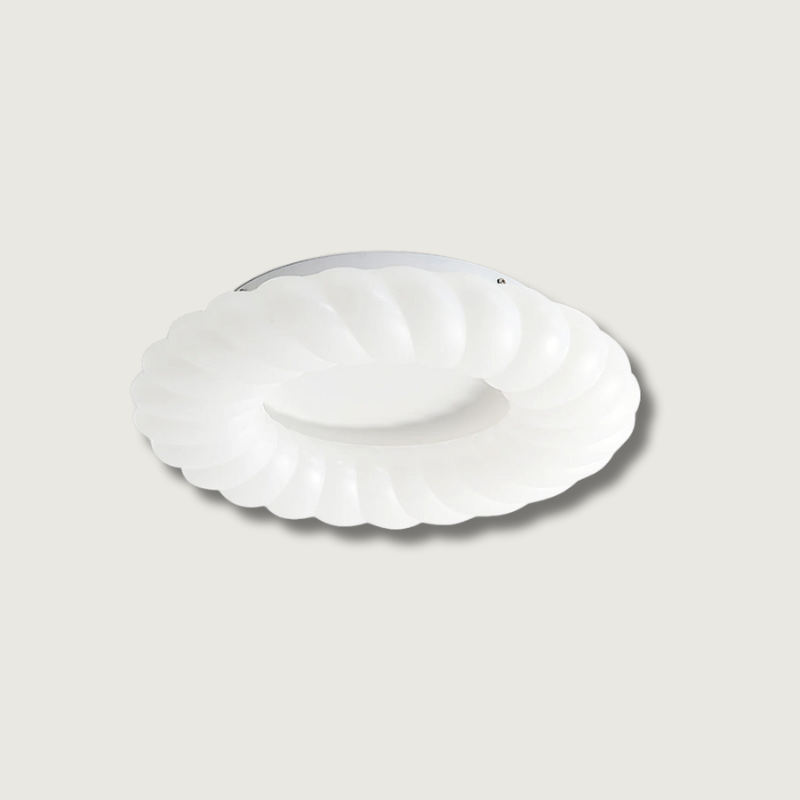 CloudGlow - Lámpara de Techo con Luz y Forma Elegante