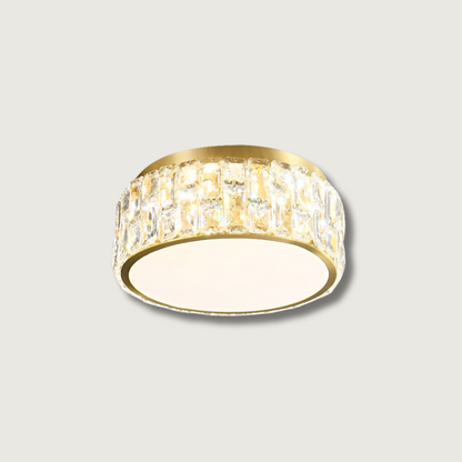 PrismLuxe - Plafonnier au design sophistiqué et à l'illumination changeante