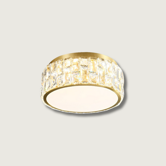 PrismLuxe - Plafonnier au design sophistiqué et à l'illumination changeante