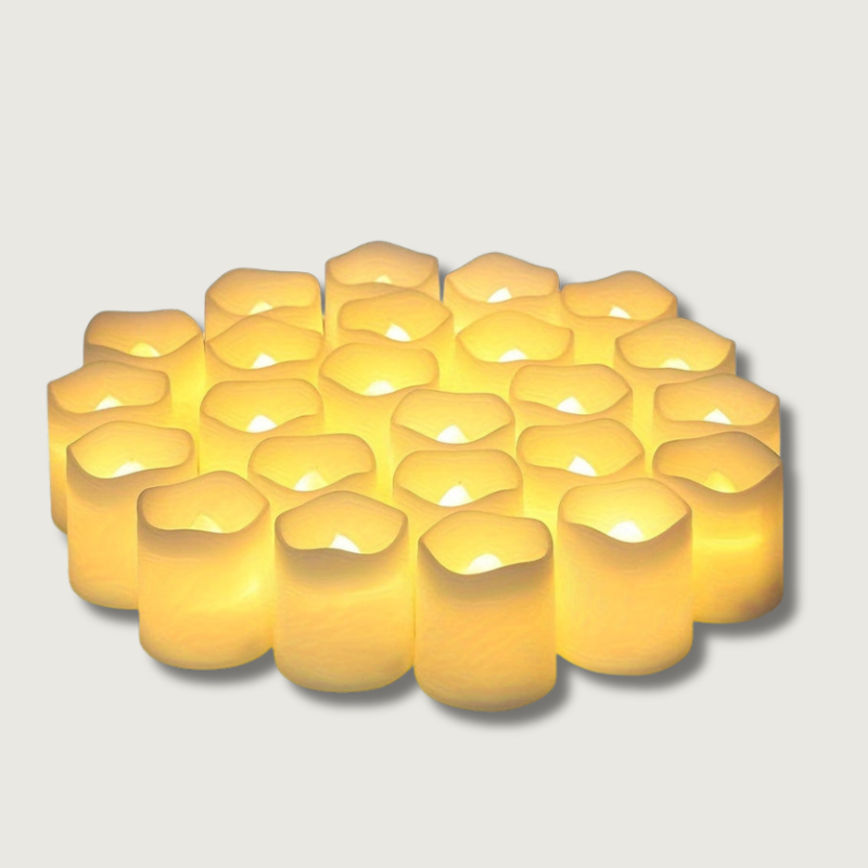 LumiLights - Zestaw świeczek LED na świąteczny nastrój