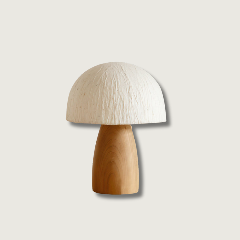 MushroomBeam - Legende Bordlampe med Varm, Hyggelig Belysning