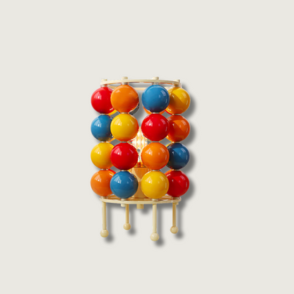 GlazeGlow - Bordlampe med skinnende kugle og blid belysning