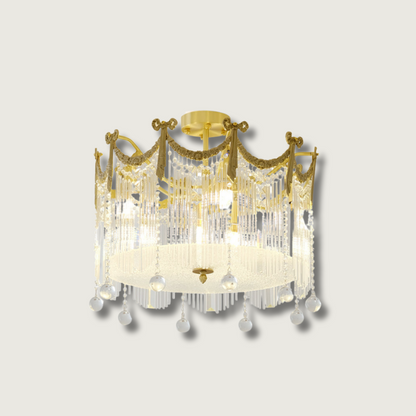 CrystalRain - Luminaire Plafonnier Goutte d'Eau