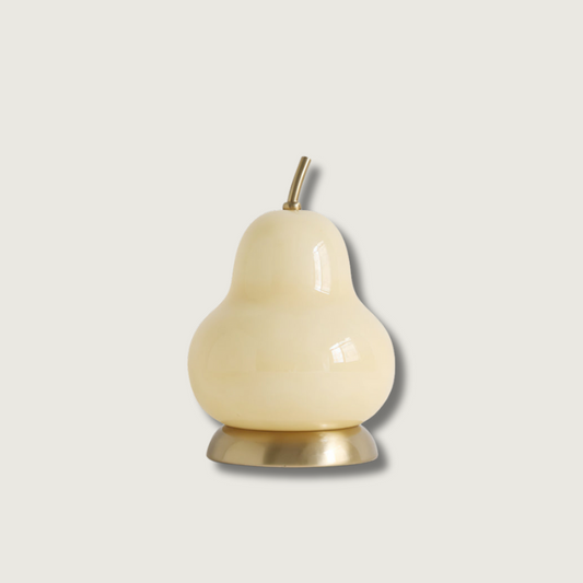 RadiantPear - Lampe de table en verre portable