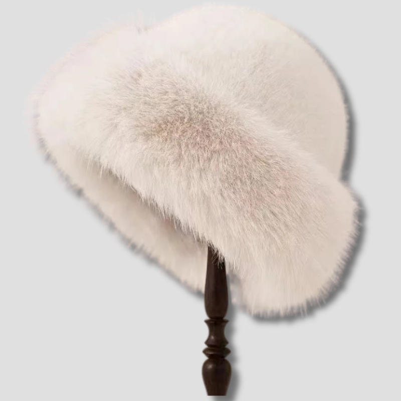 FurGlam - Sombrero de Piel Elegante para Lujo y Estilo