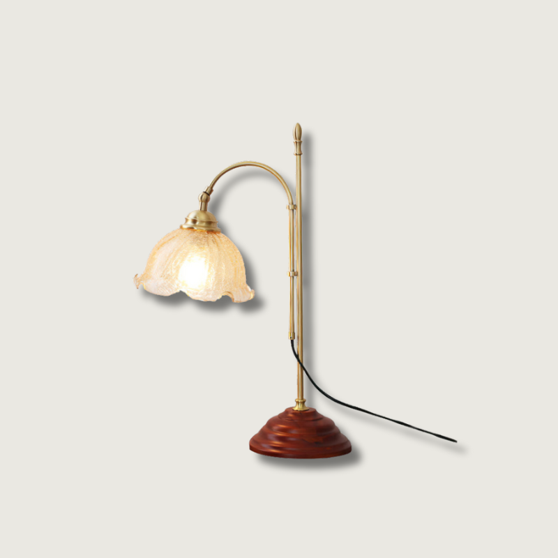 AgedRadiance - Lampe med tekstureret patina-look og blød glød