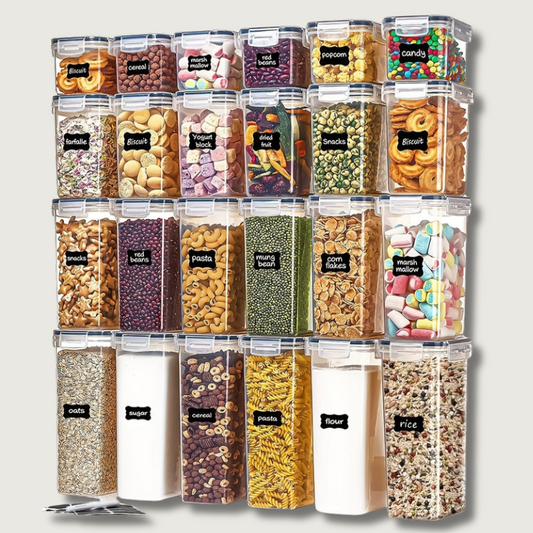 FoodGuard - Contenedores de Almacenamiento Transparentes