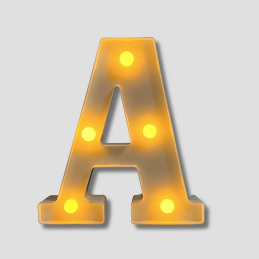 LetterGlow - Wireless LED Letter Lamp for Unique Style