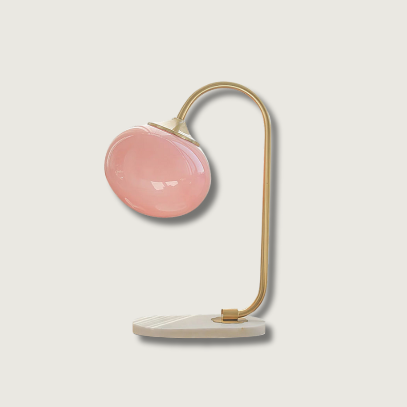 FluffyGlow - Sjov Bordlampe med Søde Skumfidus Vibes