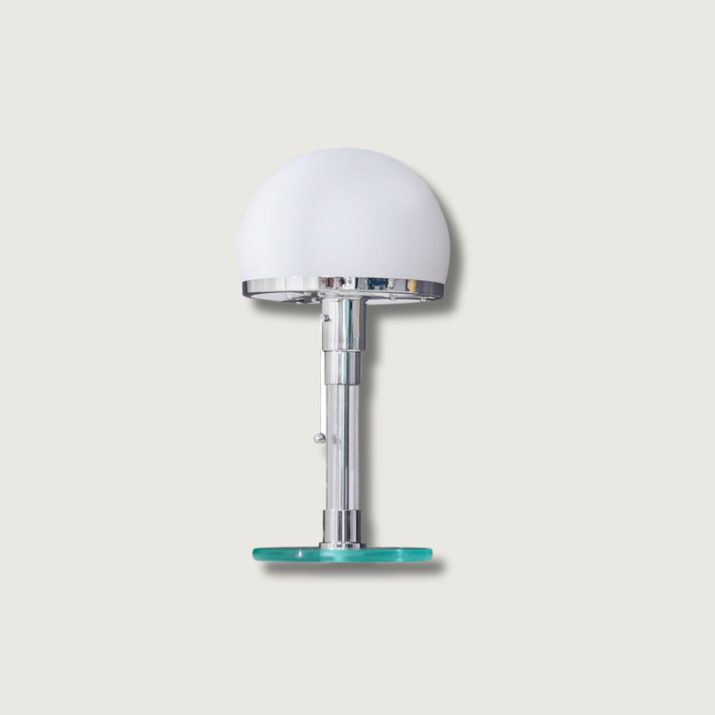 LuxeSphere - Lampe de Table Chrome