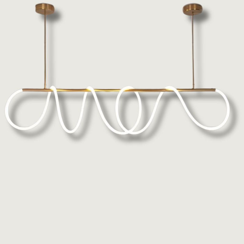 GlowWeave - Lampada a sospensione LED chic