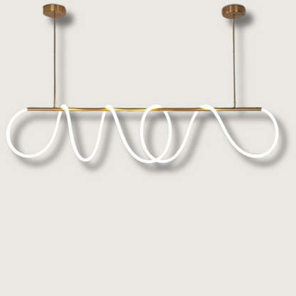 GlowWeave - Lampada a sospensione LED chic