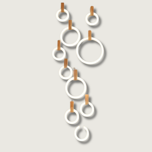 NatureLuxe - Wooden Chandelier for Elegant Illumination