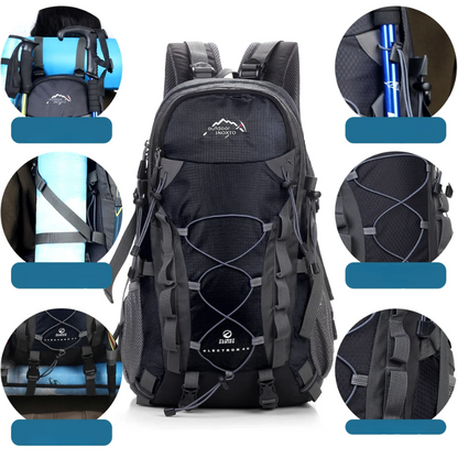 TerraTrek Pack - Lightweight and Waterproof Hiking Backpack for Ultimate Comfort