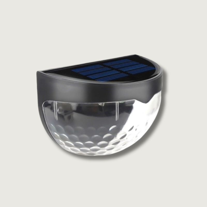 NoirRay – Solar Wall Lamp with Elegant Modern Glow